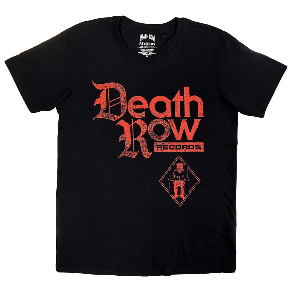 Death Row Records Red Logo T Shirt sold by Paradiso Clothing