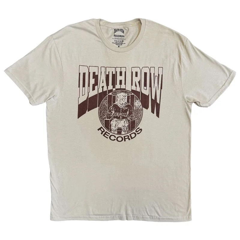 Death Row Records Execution Circle Mono T Shirt sold by Paradiso Clothing