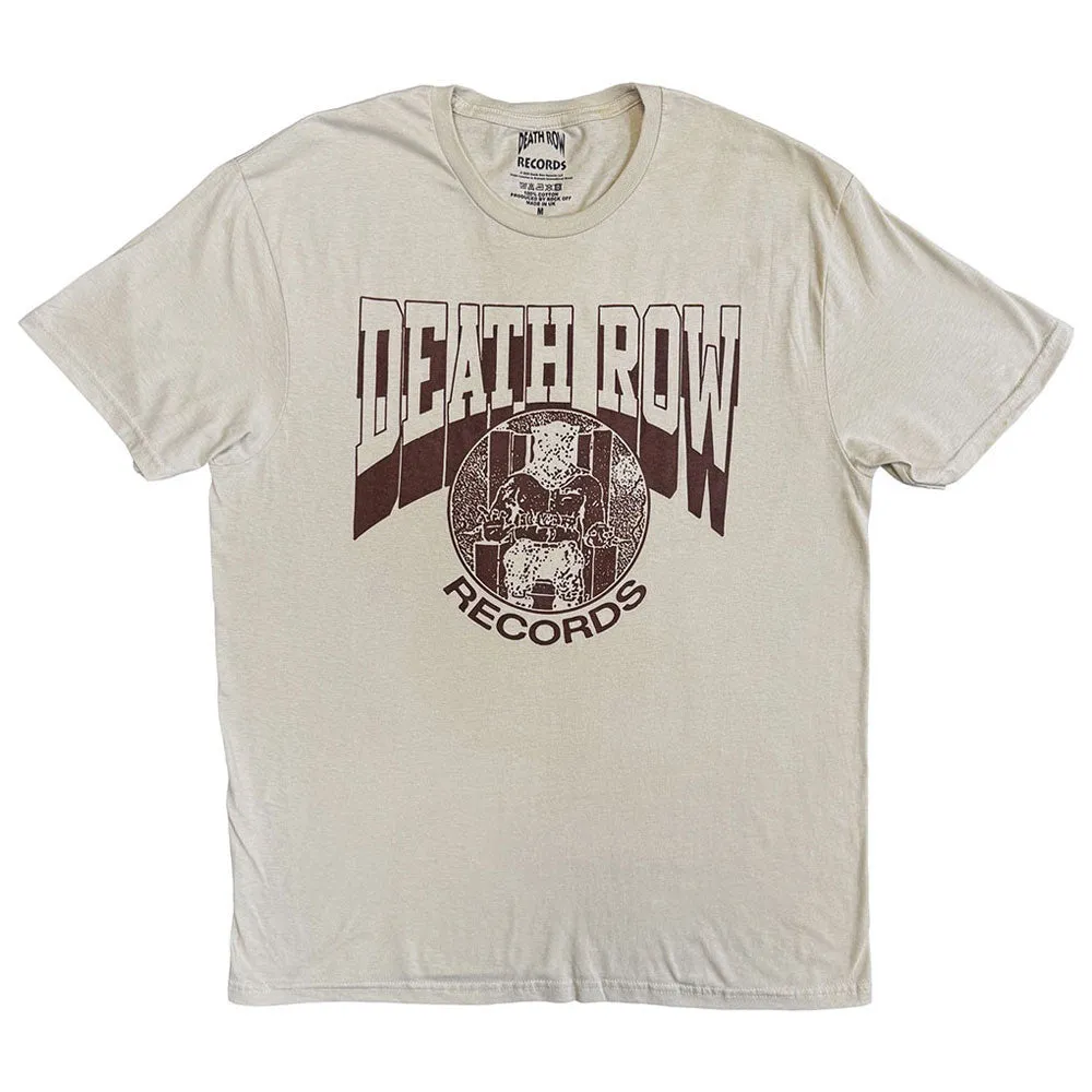 Death Row Records Execution Circle Mono T Shirt sold by Paradiso Clothing