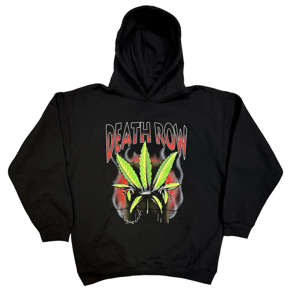 Death Row Records Leaf Pullover Hoodie sold by Paradiso Clothing
