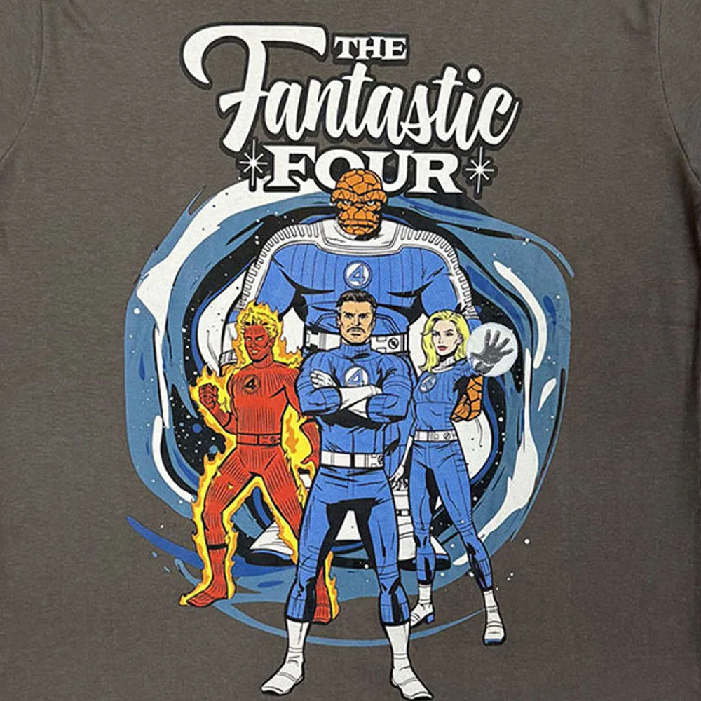 Fantastic Four Portrait T Shirt sold by Paradiso Clothing product image thumbnail 2