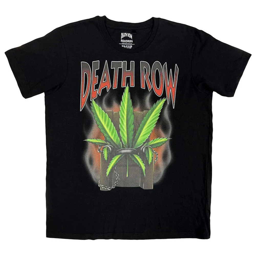 Death Row Records Leaf T Shirt sold by Paradiso Clothing
