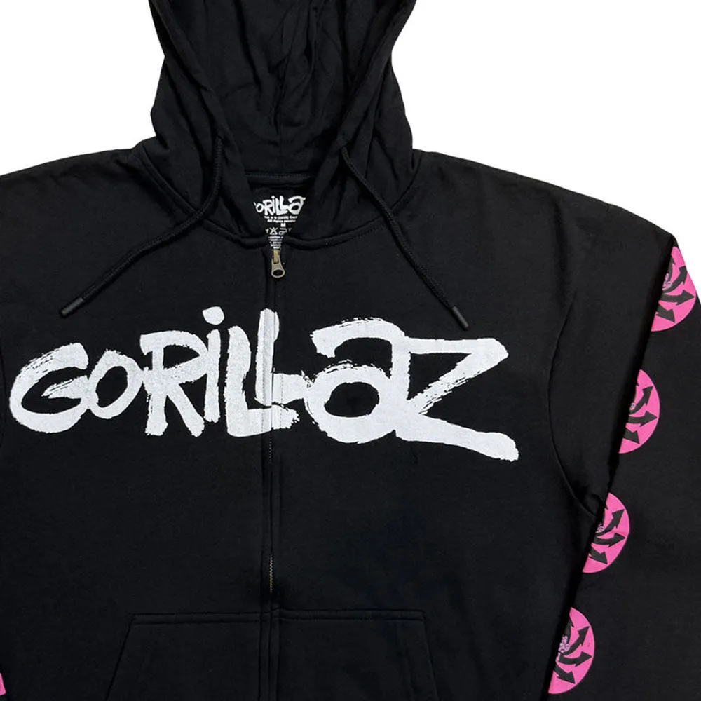 Gorillaz Repeat Pazuzu Zipped Hoodie sold by Paradiso Clothing product image thumbnail 2