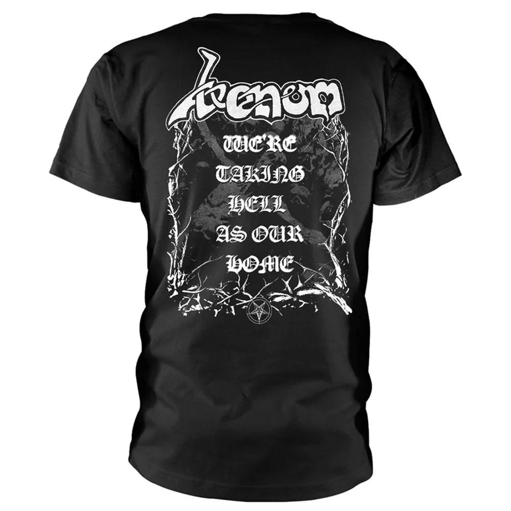 Venom Welcome To Hell White Logo T Shirt sold by Paradiso Clothing product image thumbnail 2