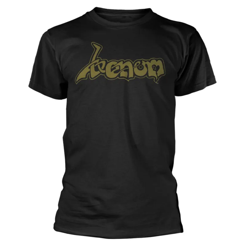 Venom Gold Band Logo T Shirt made by Paradiso Clothing