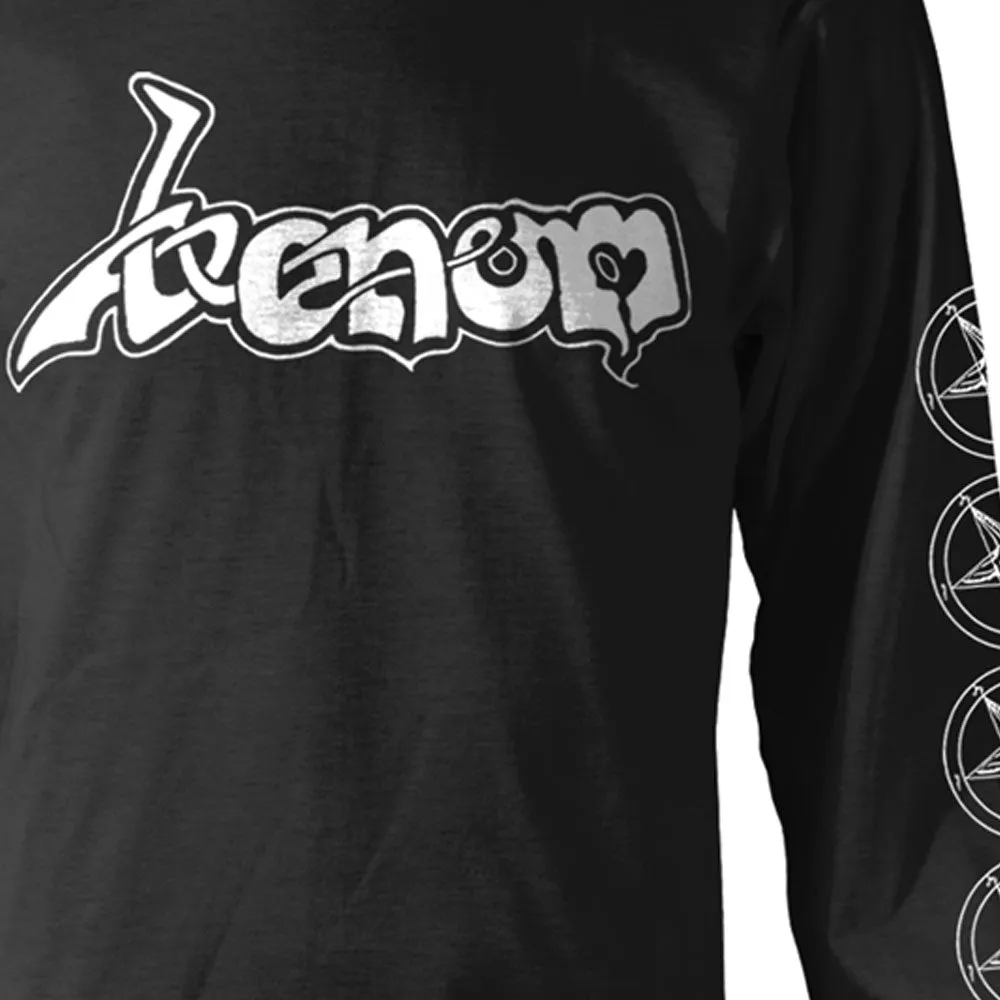 Venom White Band Logo Long Sleeve T Shirt sold by Paradiso Clothing product image thumbnail 2