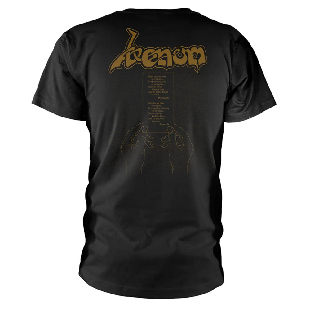 Venom At War With Satan Gold Logo T Shirt sold by Paradiso Clothing product image thumbnail 2