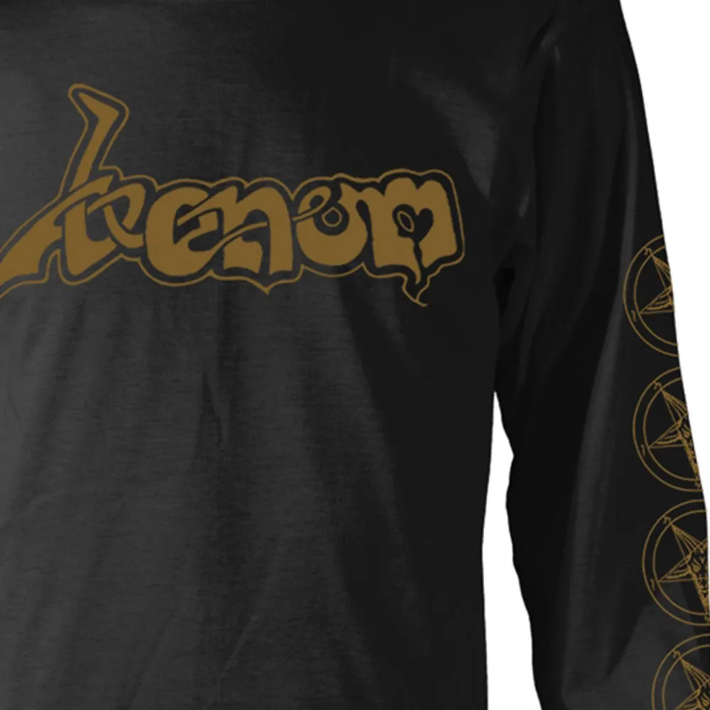 Venom Gold Band Logo Long Sleeve T Shirt sold by Paradiso Clothing product image thumbnail 2