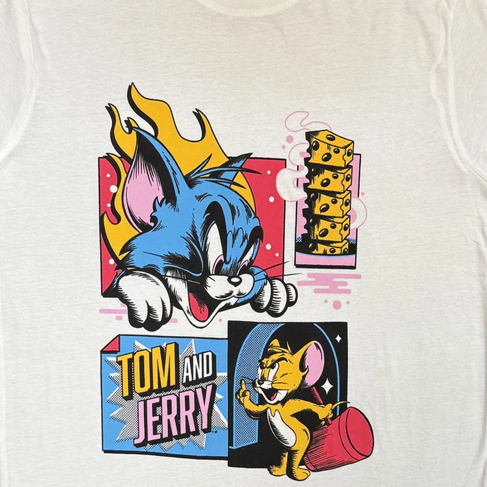 Tom And Jerry Pop Art T Shirt sold by Paradiso Clothing product image thumbnail 2