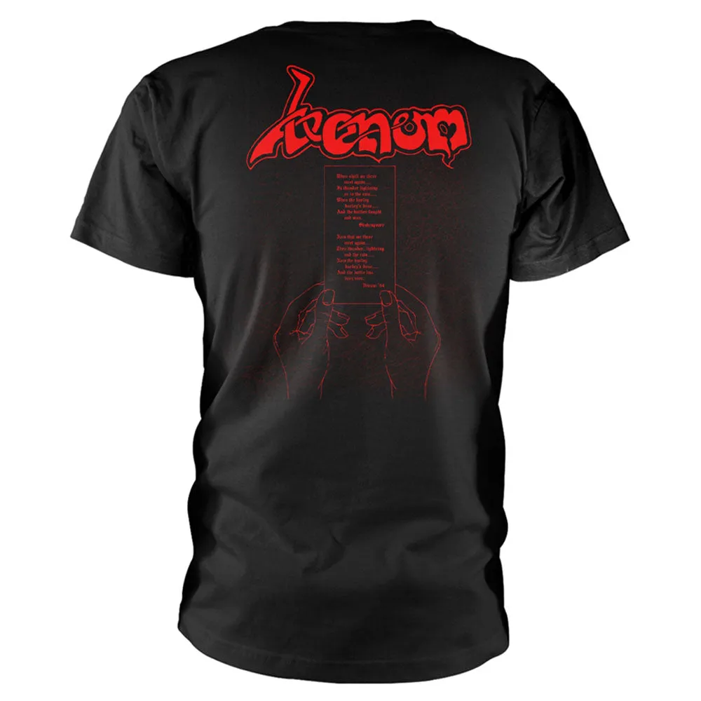 Venom At War With Satan Red Logo T Shirt sold by Paradiso Clothing product image thumbnail 2