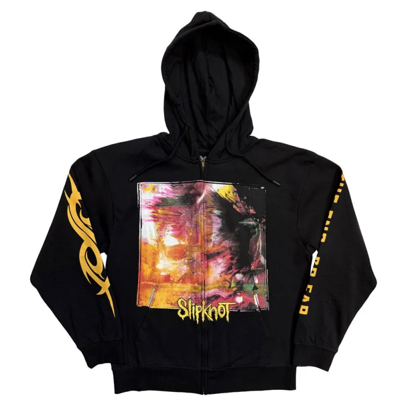Slipknot The End So Far Tracklist Zipped Hoodie made by Paradiso Clothing
