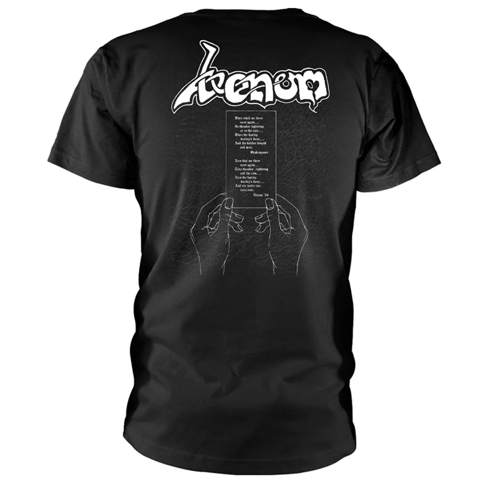 Venom At War With Satan White Logo T Shirt sold by Paradiso Clothing product image thumbnail 2