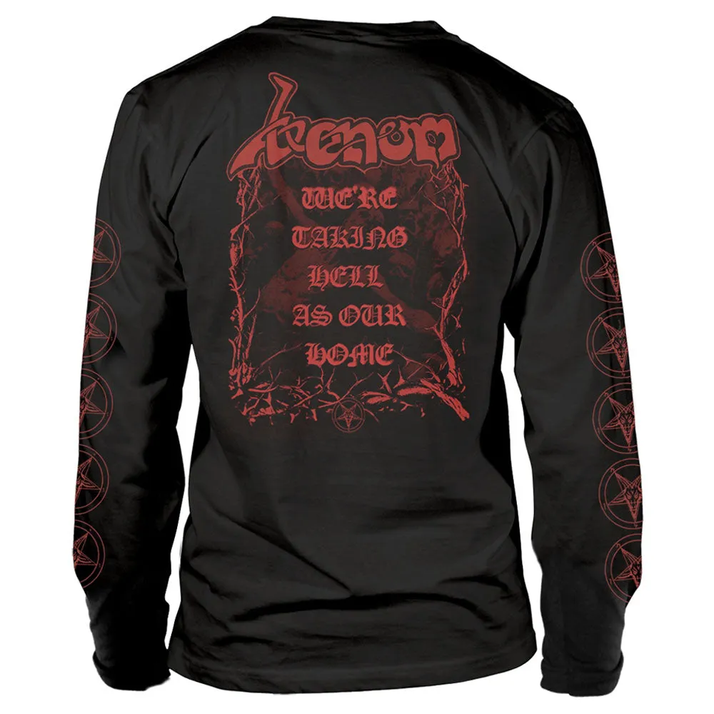Venom Welcome To Hell Red Logo Long Sleeve T Shirt sold by Paradiso Clothing product image thumbnail 2