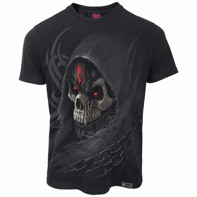 Spiral - DARK DEATH - Organic T-Shirt sold by Paradiso Clothing