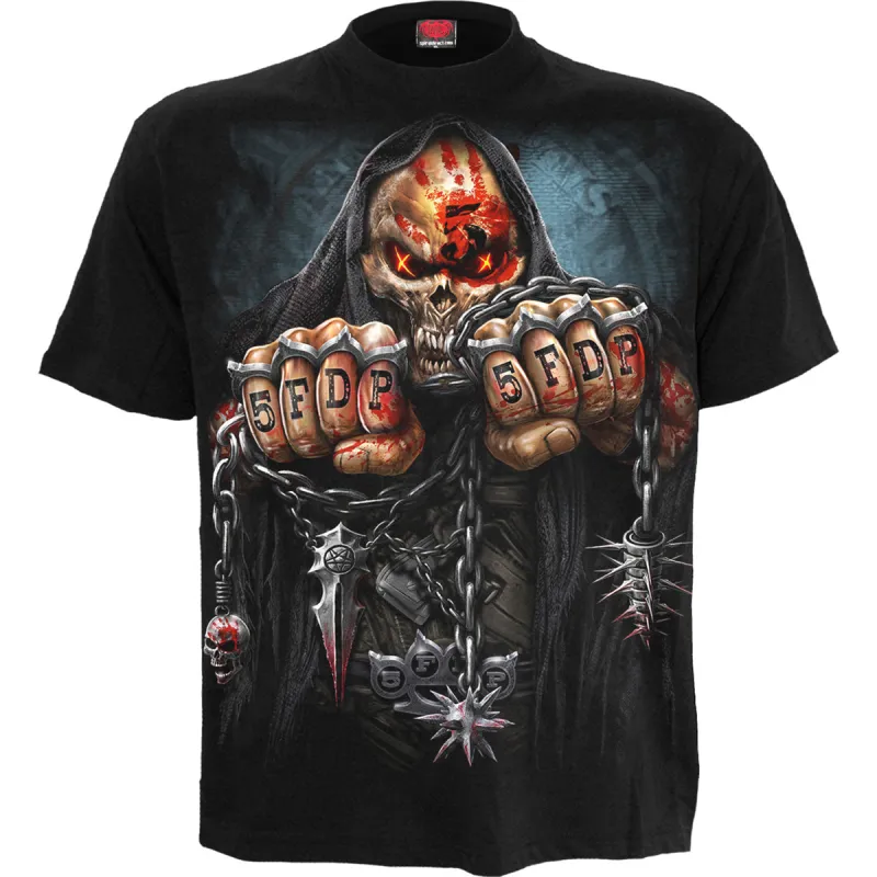5FDP - GAME OVER - T-Shirt Black made by Paradiso Clothing