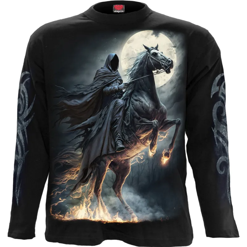 Spiral - SHADOW RIDER - Longsleeve T-Shirt Black sold by Paradiso Clothing