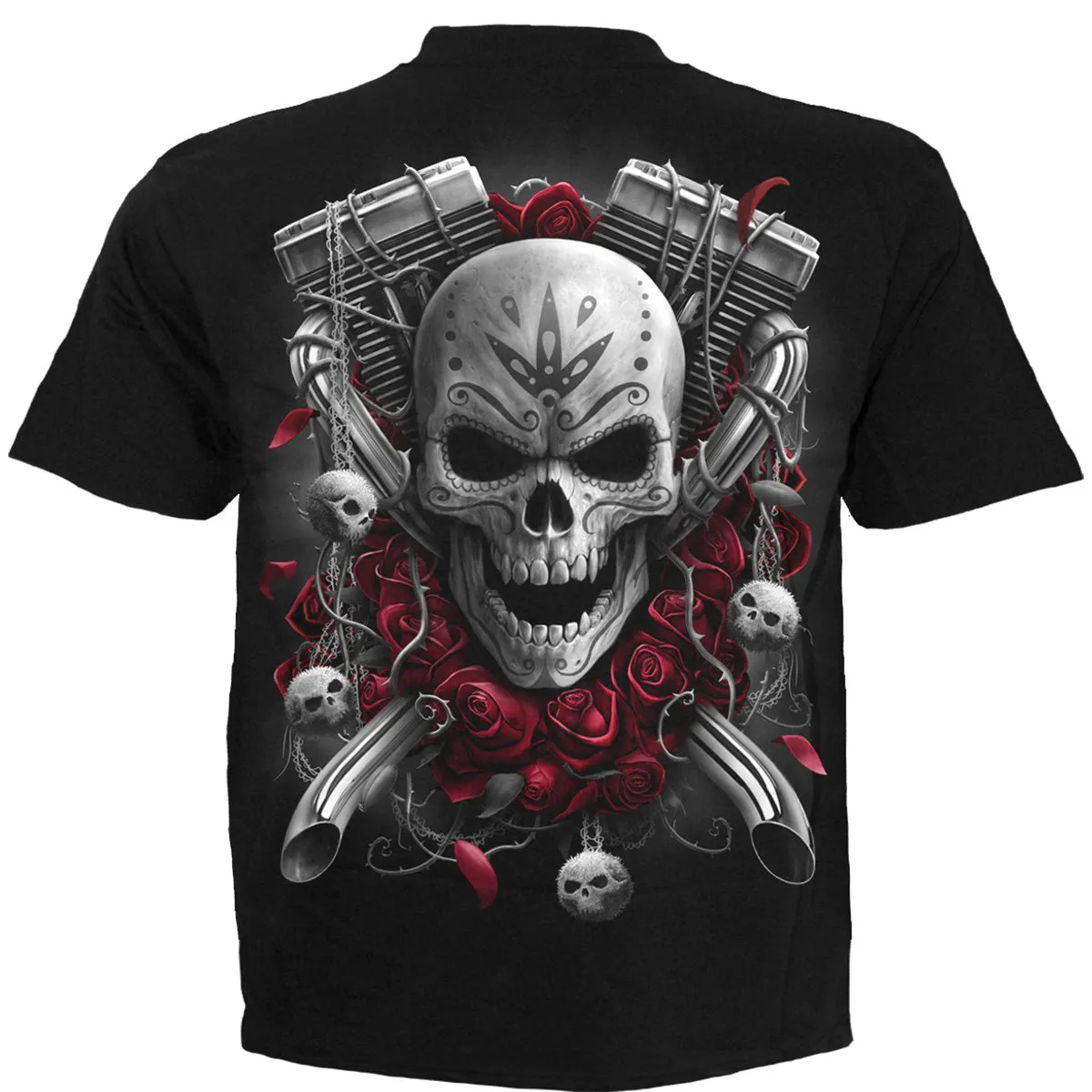 Spiral - DOTD BIKERS - T-Shirt Black sold by Paradiso Clothing product image thumbnail 2