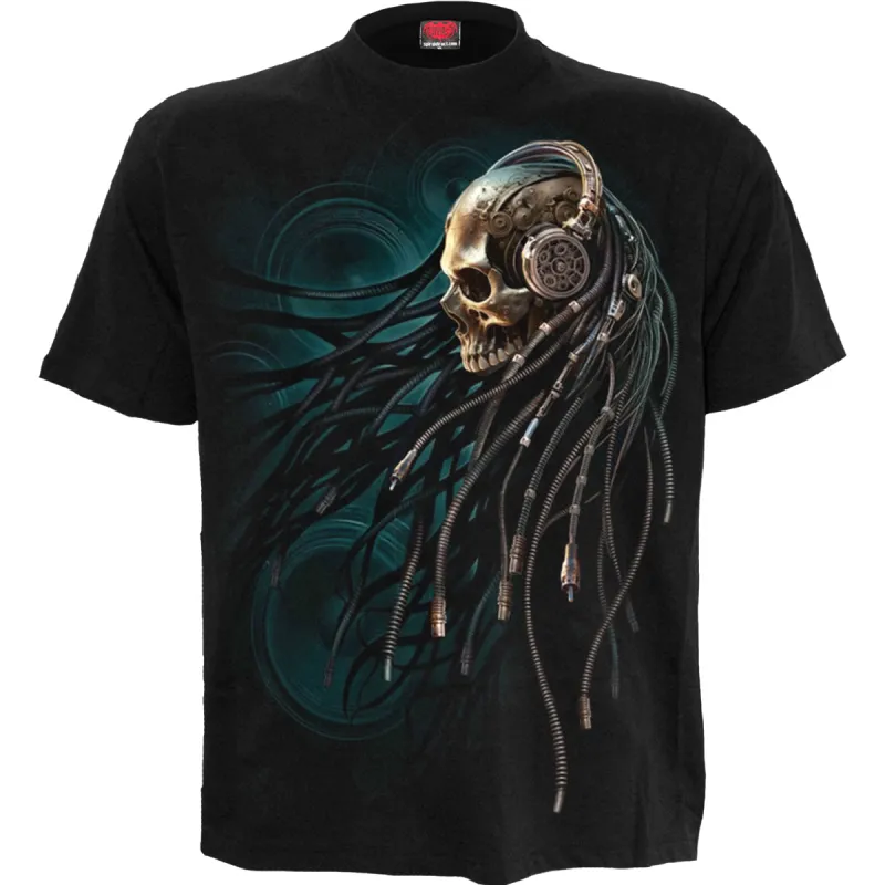 Spiral - DREAD ROCKS - T-Shirt Black made by Paradiso Clothing