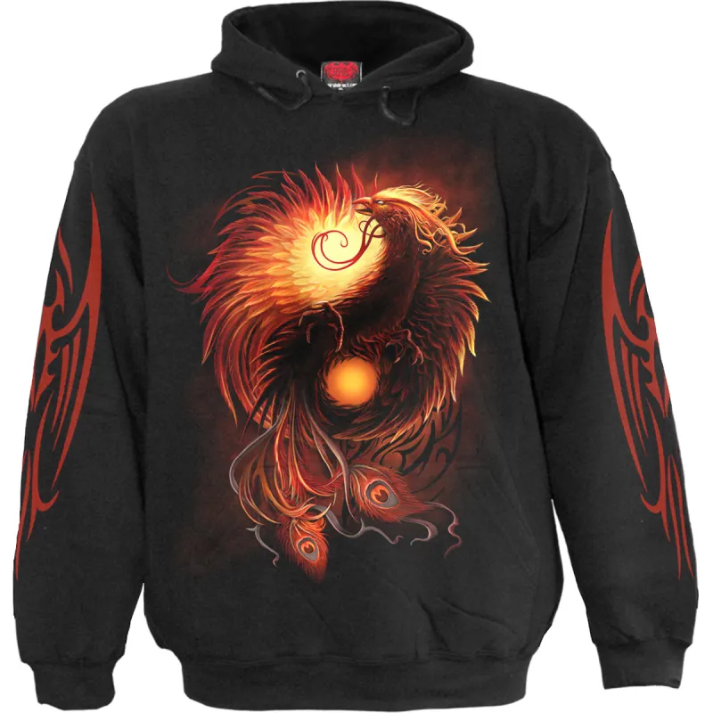 Spiral - PHOENIX ARISEN - Hoody Black sold by Paradiso Clothing