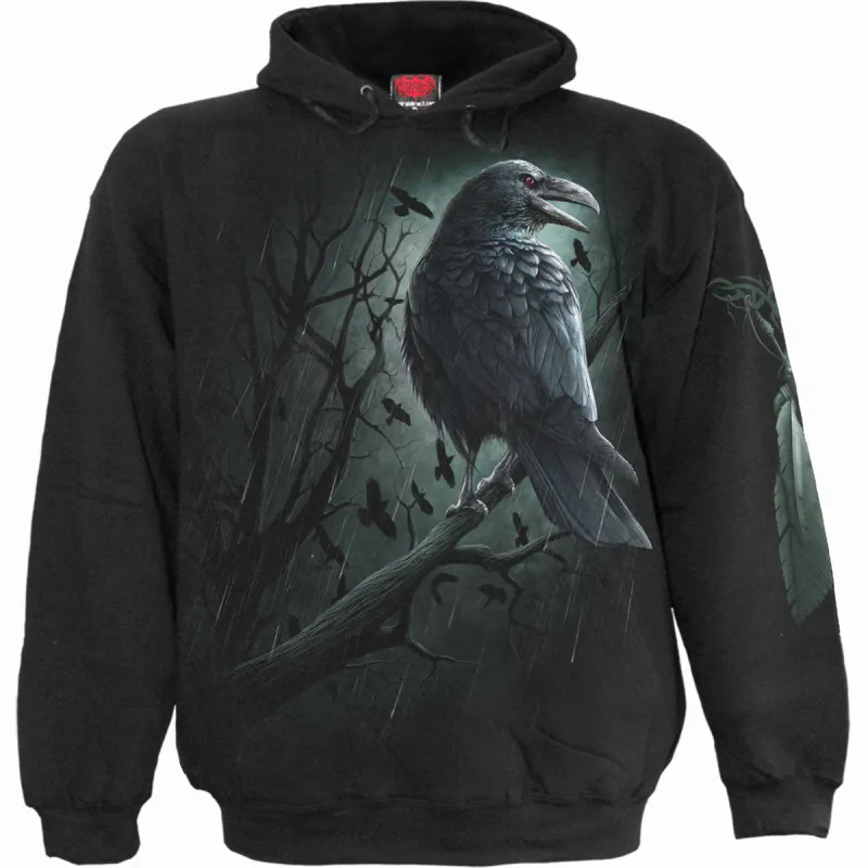 Spiral - SHADOW RAVEN - Hoody Black sold by Paradiso Clothing