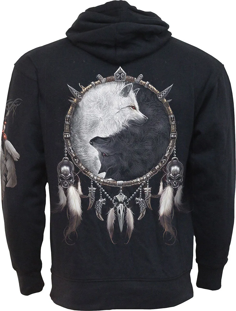 Spiral - WOLF CHI - Side Pocket Hoody Black sold by Paradiso Clothing product image thumbnail 2