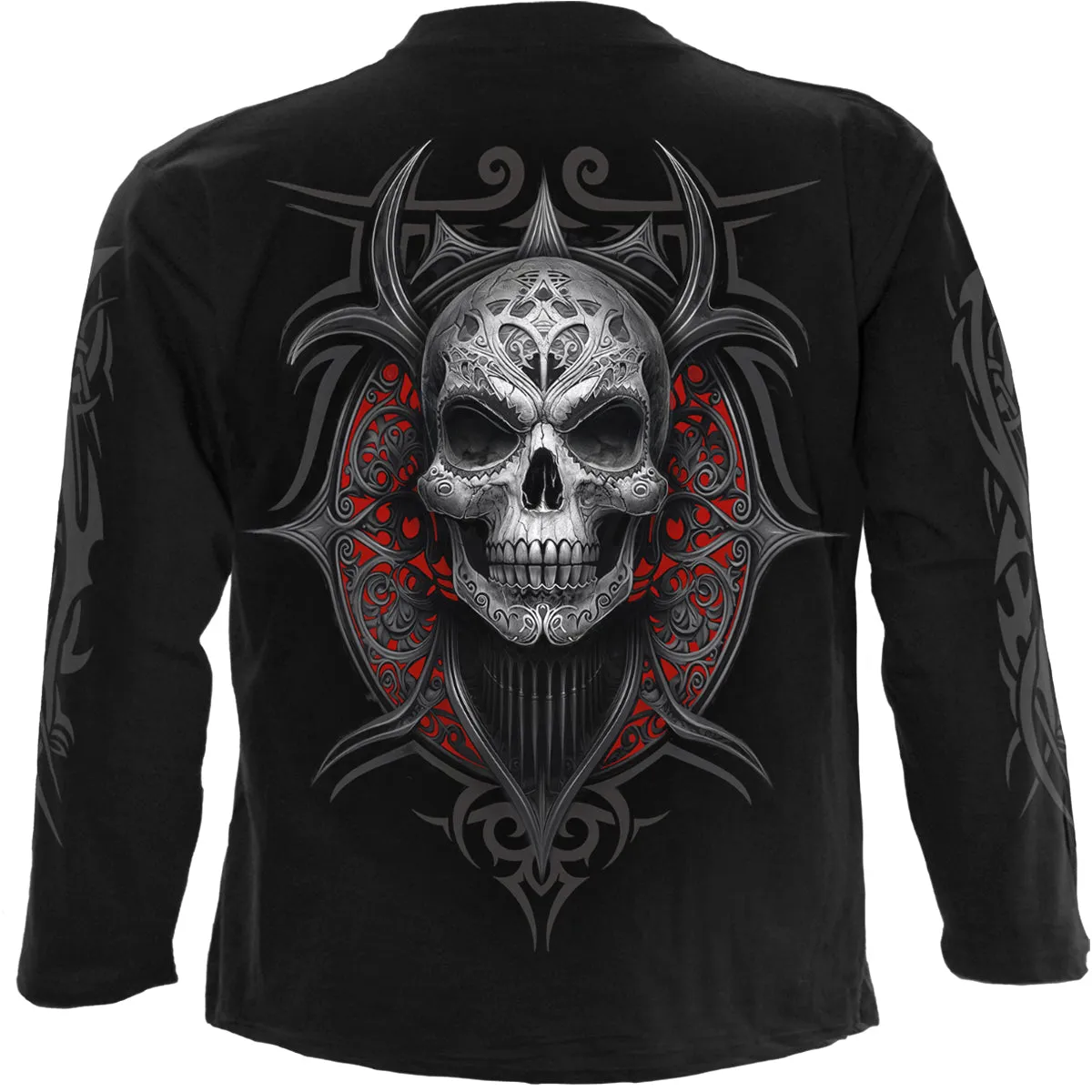 Spiral - HIGH PRIESTESS - Longsleeve T-Shirt Black sold by Paradiso Clothing product image thumbnail 2