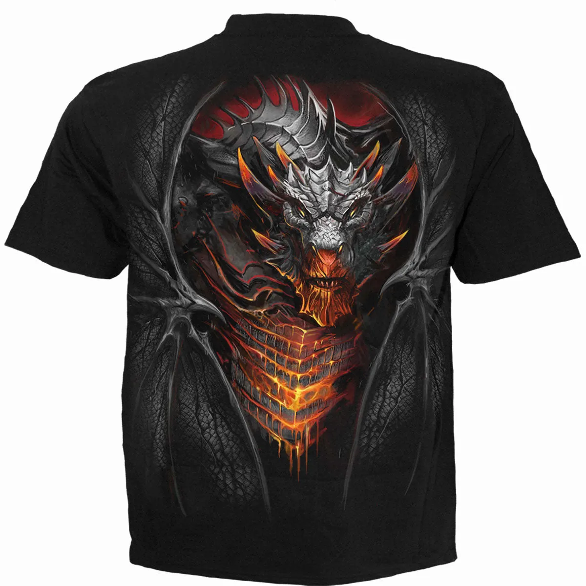 Spiral - DRACONIS - T-Shirt Black sold by Paradiso Clothing product image thumbnail 2