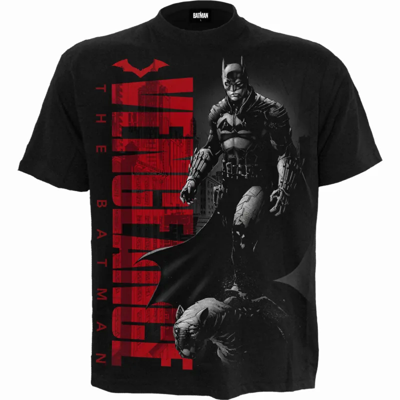 THE BATMAN - COMIC COVER - Front Print T-Shirt Black sold by Paradiso Clothing