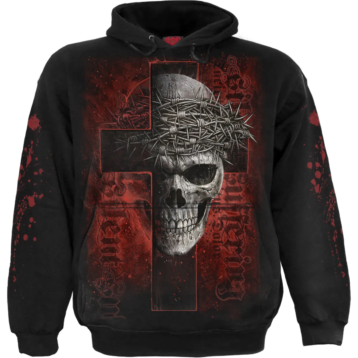 Spiral - SILENT SUFFERING - Hoody Black sold by Paradiso Clothing