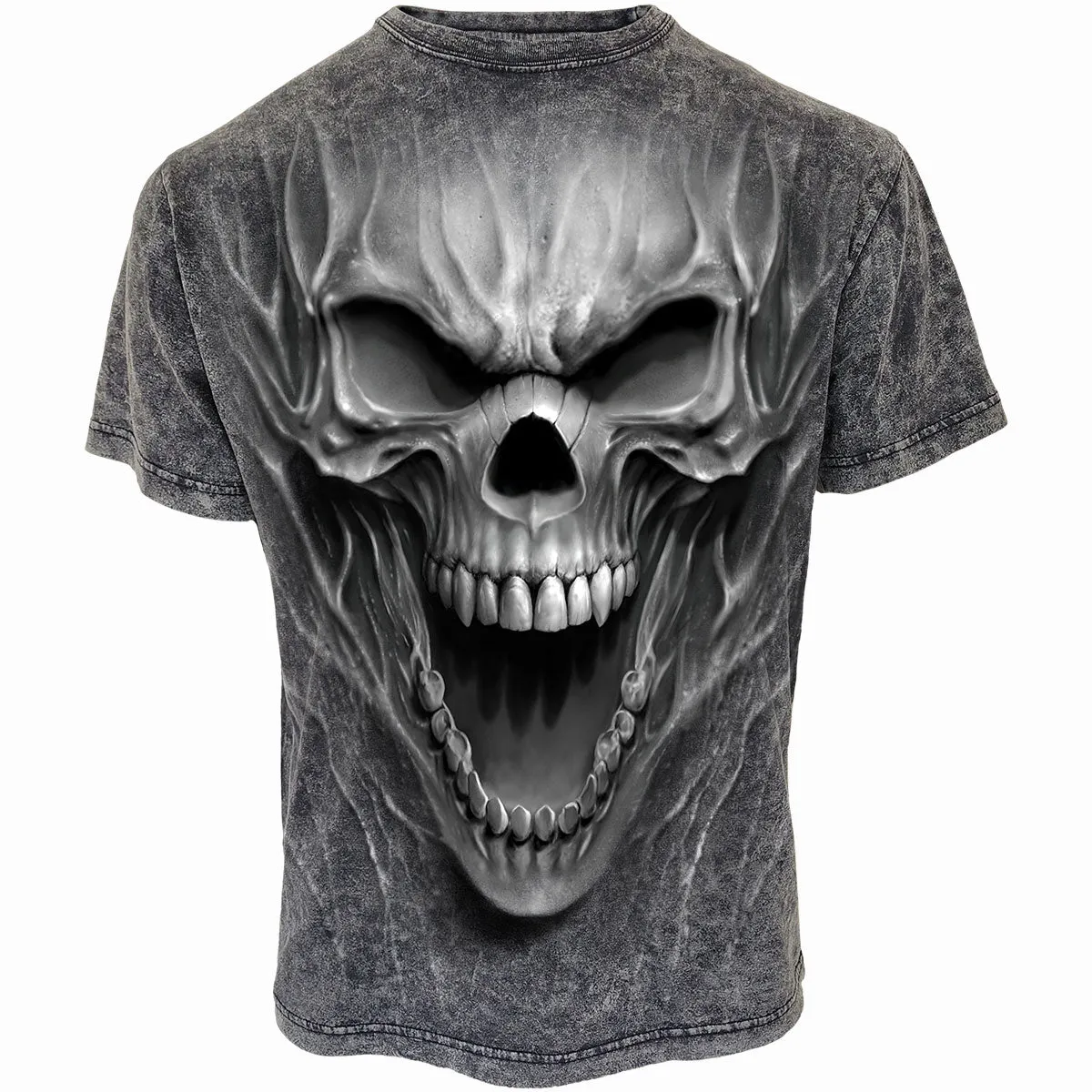 Spiral - BEAST WITHIN - Acid Wash T-Shirt sold by Paradiso Clothing