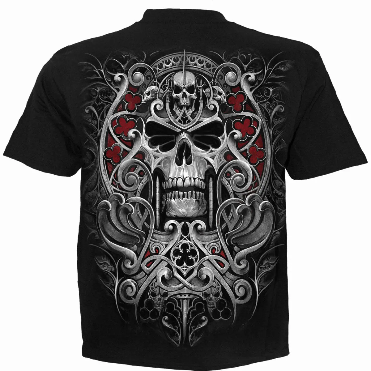 Spiral - REAPER'S DOOR - T-Shirt Black sold by Paradiso Clothing product image thumbnail 2