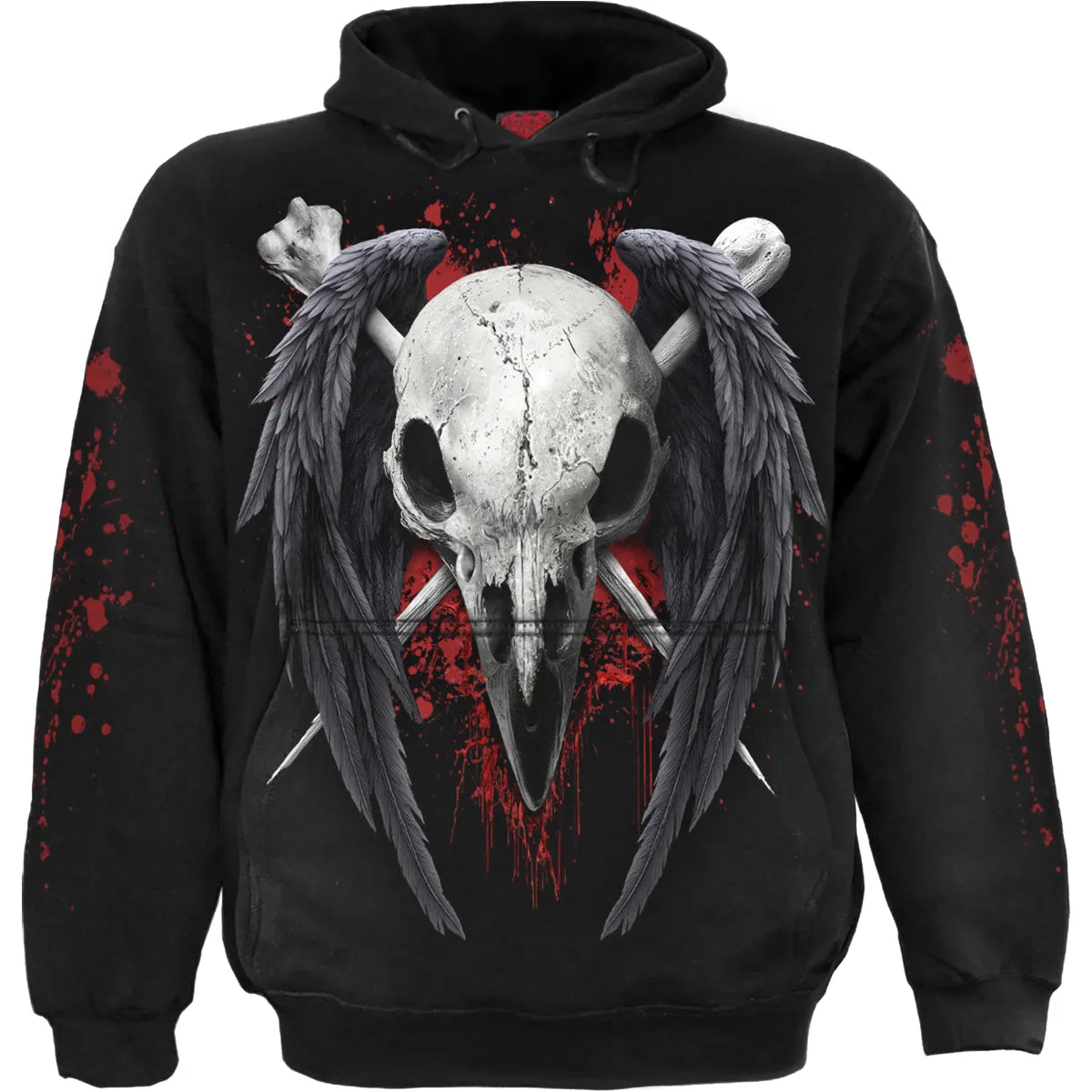 Spiral - DEATH RAVEN - Hoody Black sold by Paradiso Clothing