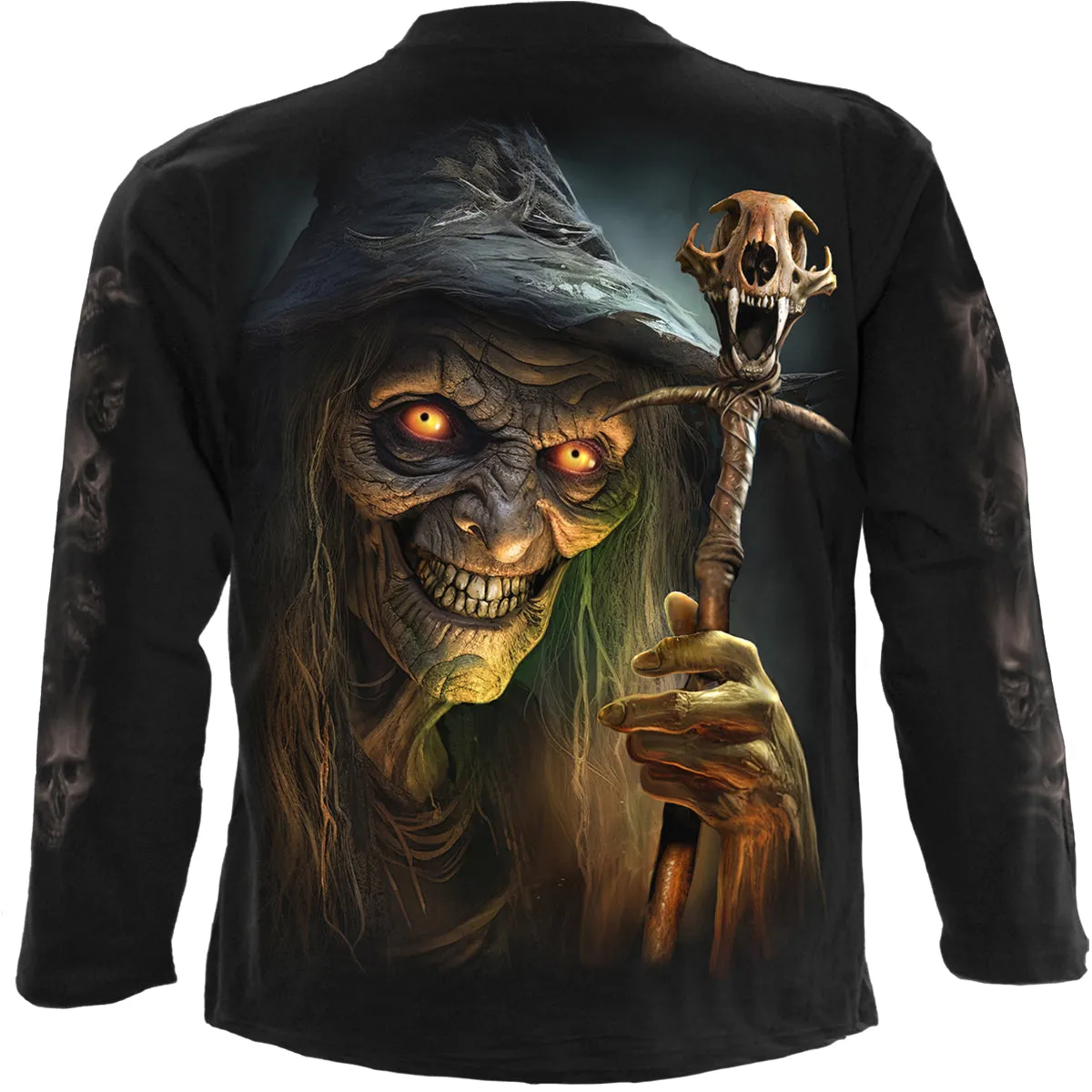 Spiral - WITCH'S BREW - Longsleeve T-Shirt Black sold by Paradiso Clothing product image thumbnail 2