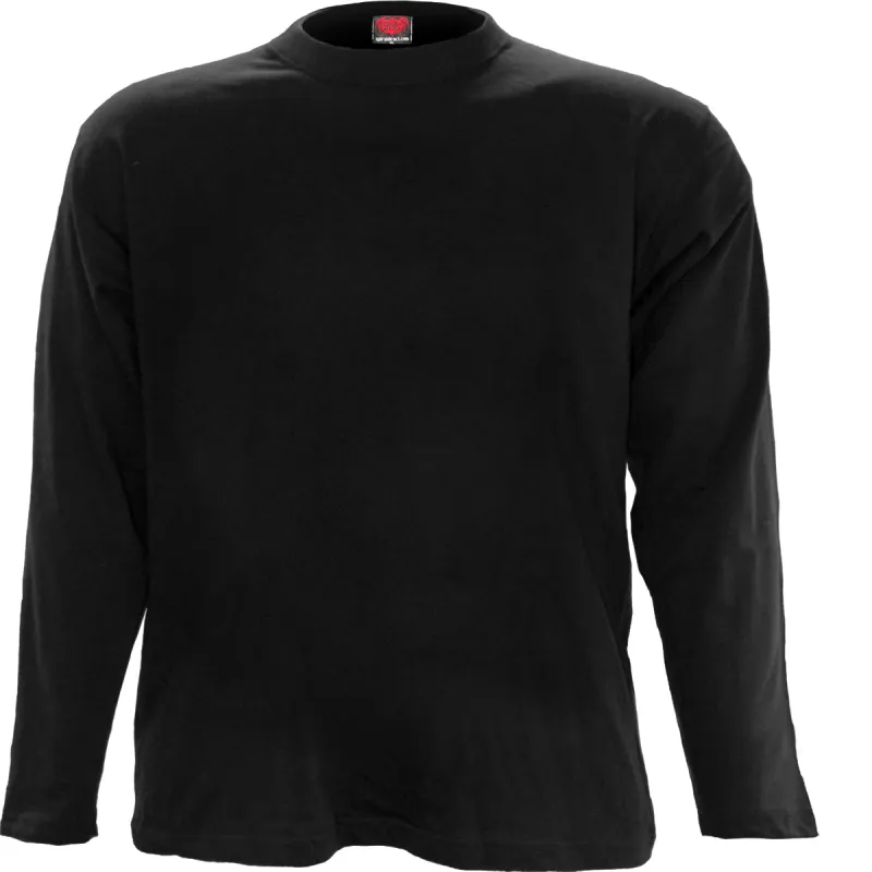 Spiral - Longsleeve T-Shirt Black sold by Paradiso Clothing