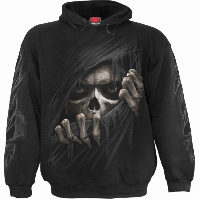 Spiral - GRIM RIPPER - Hoody Black sold by Paradiso Clothing