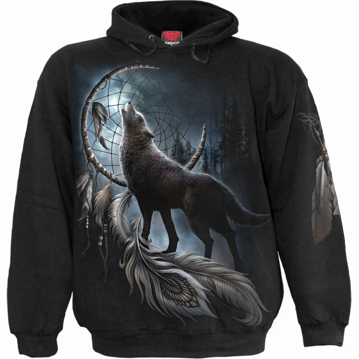 Spiral - FROM DARKNESS - Hoody Black sold by Paradiso Clothing