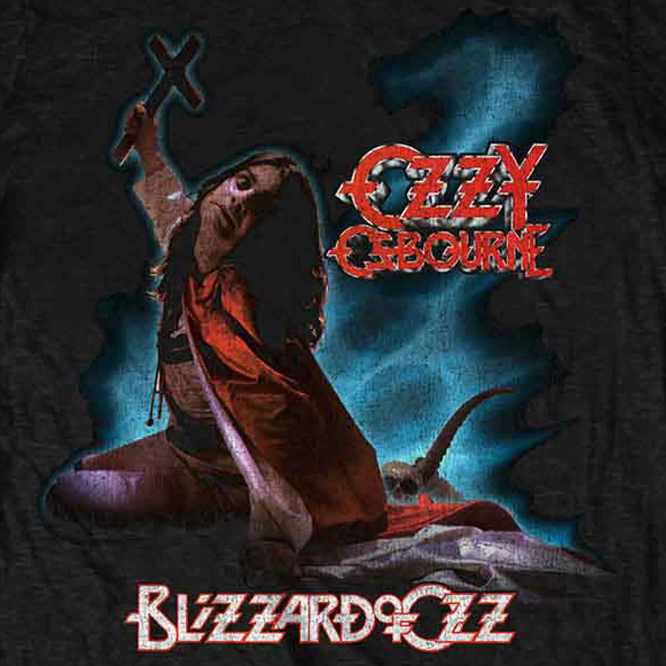 Ozzy Osbourne Blizzard Of Ozz T Shirt sold by Paradiso Clothing product image thumbnail 2