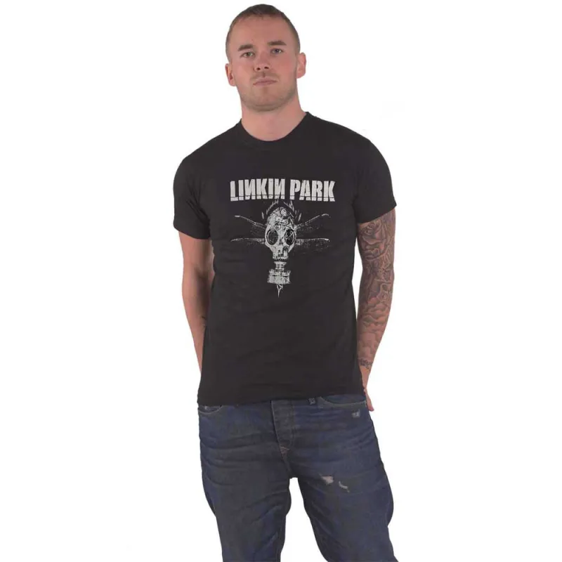 Linkin Park Gas Mask T Shirt made by Paradiso Clothing