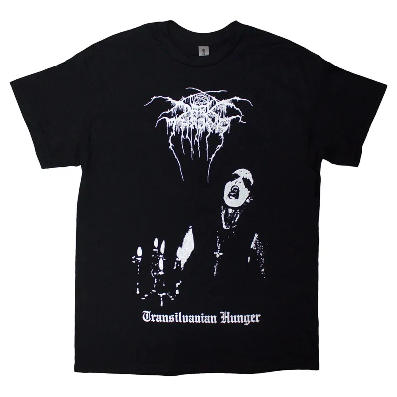 Darkthrone Transilvanian Hunger T Shirt made by Paradiso Clothing