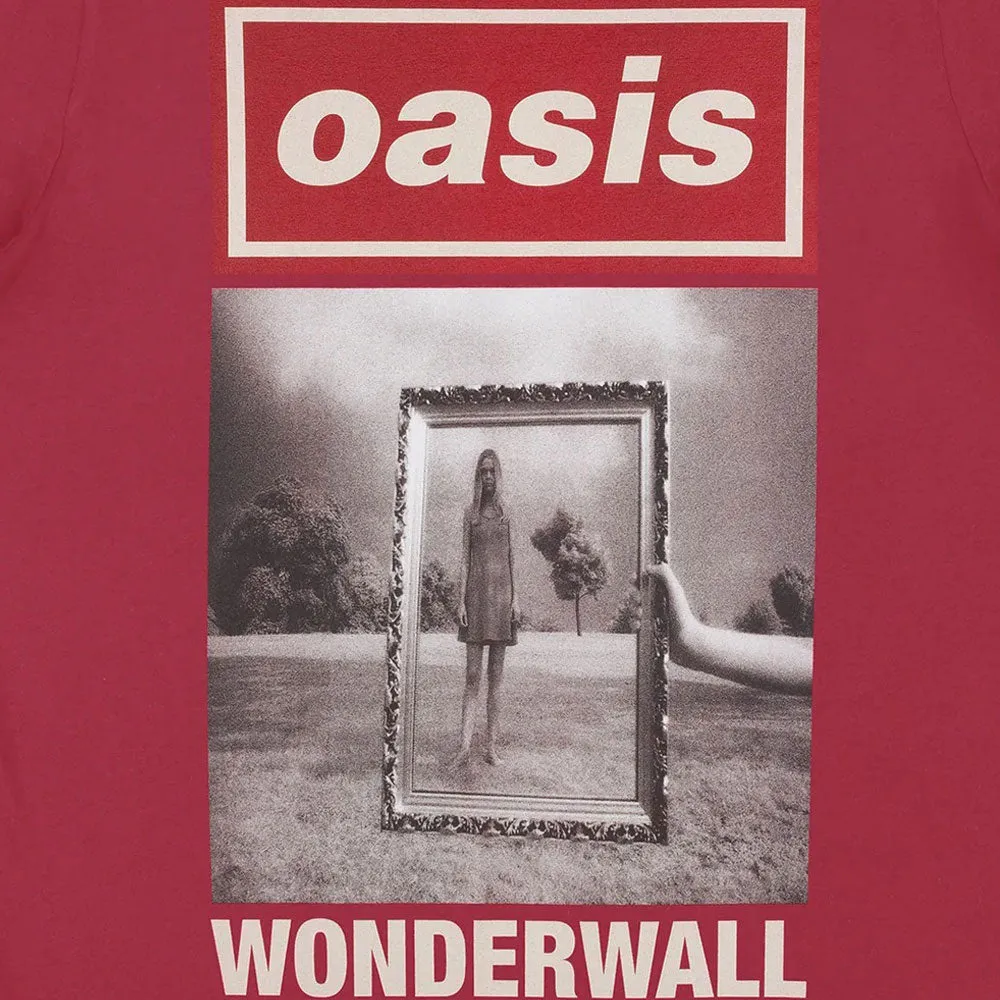 Oasis Wonderwall Single Cover T Shirt sold by Paradiso Clothing product image thumbnail 2