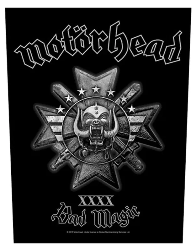 Motorhead Bad Magic Back Patch sold by Paradiso Clothing