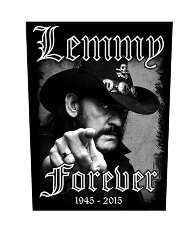 Motorhead Lemmy Forever Back Patch made by Paradiso Clothing