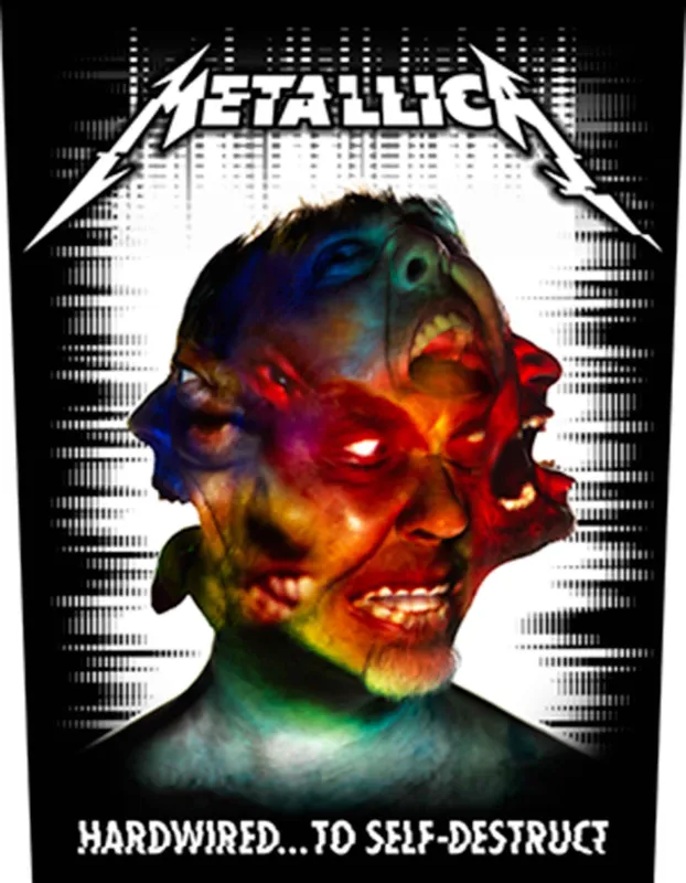 Metallica Hardwired To Self Destruct Back Patch sold by Paradiso Clothing