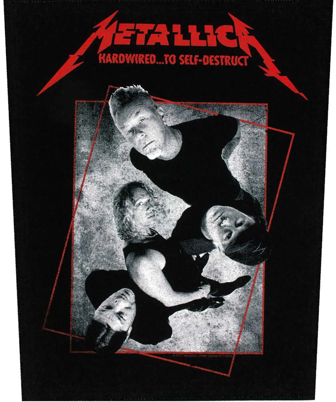Metallica Hardwired To Self Destruct Back Patch sold by Paradiso Clothing