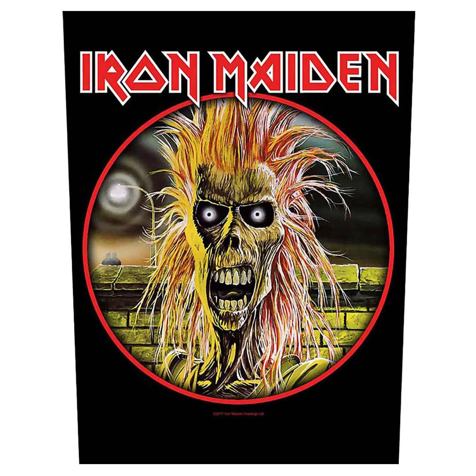 Iron Maiden Eddie Band Logo Back Patch sold by Paradiso Clothing