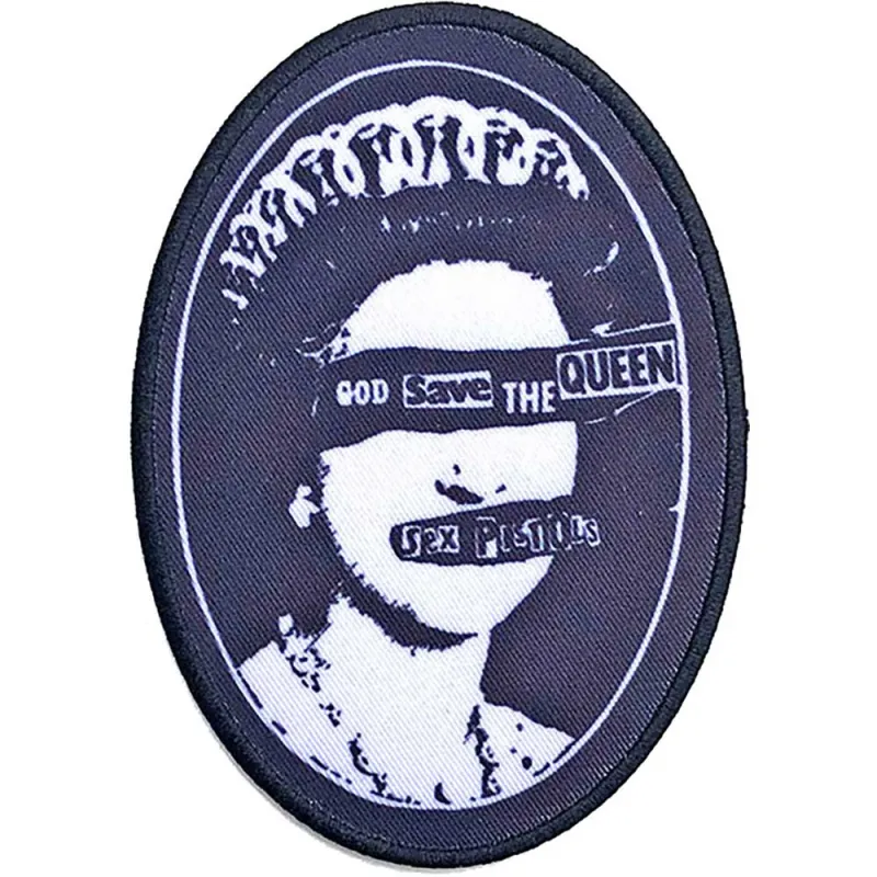 The Sex Pistols Patch God Save The Queen Band Logo new Official sold by Paradiso Clothing