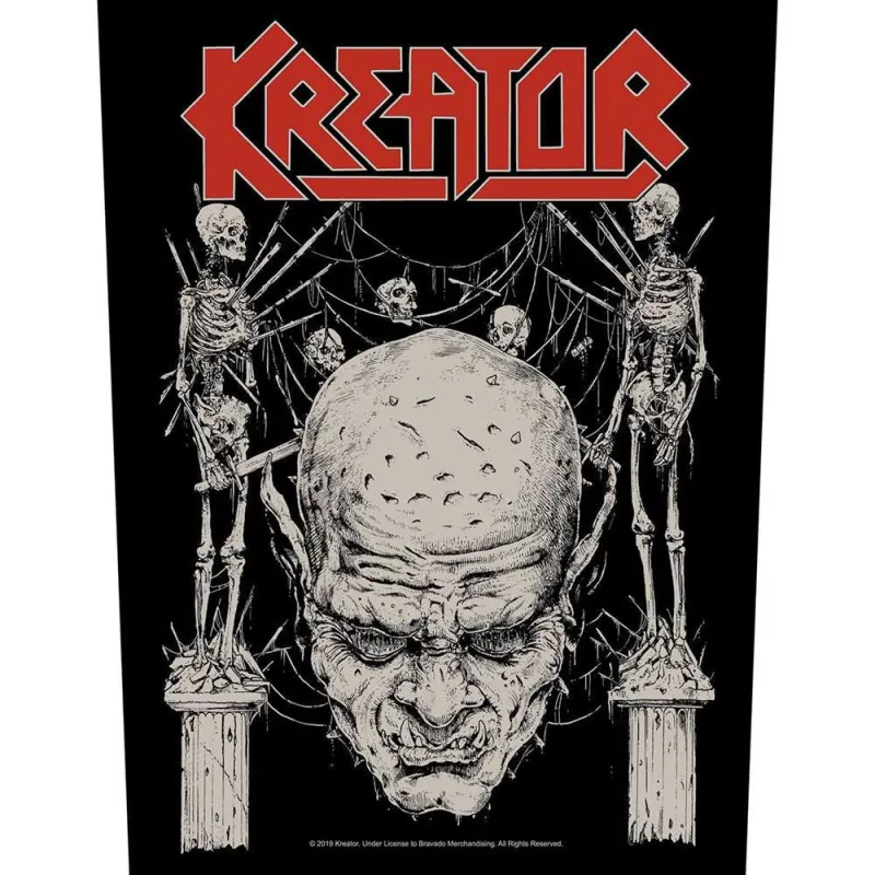 Kreator Skull And Skeletons Back Patch sold by Paradiso Clothing