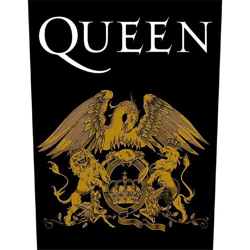 Queen Classic Crest Band Logo Back Patch sold by Paradiso Clothing