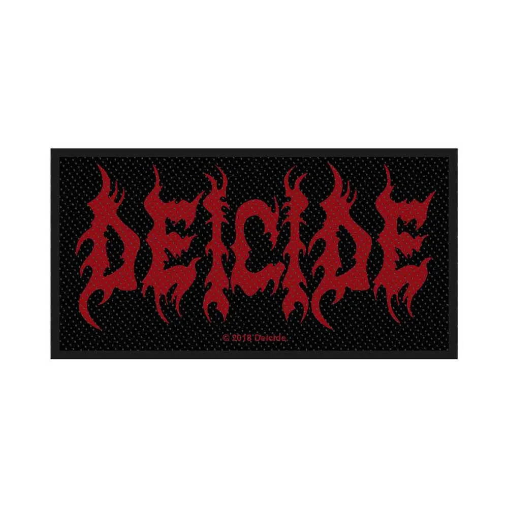 Deicide Standard Patch Logo new Official Black sold by Paradiso Clothing
