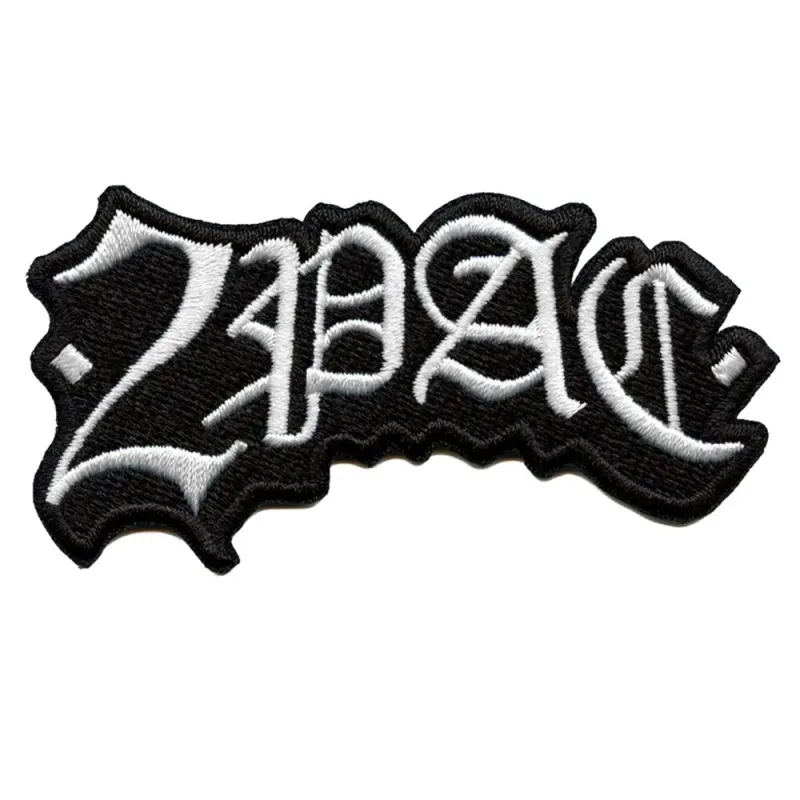 2pac Tupac Patch Gothic Arch Logo new Official Embroidered woven iron on sold by Paradiso Clothing